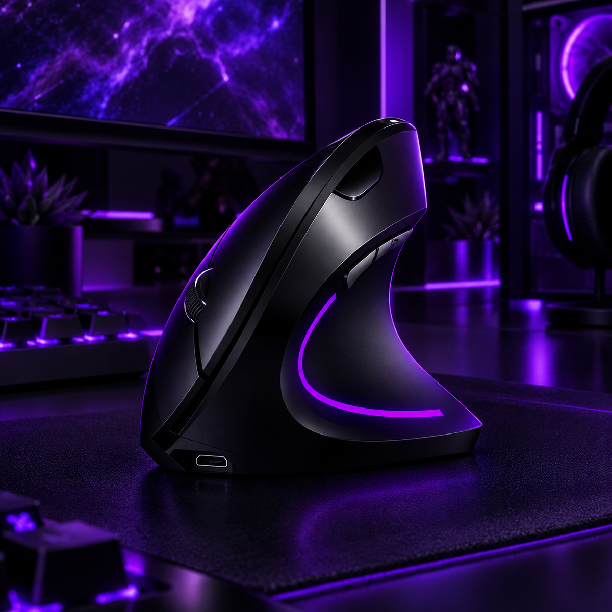 Vertical Wireless Mouse